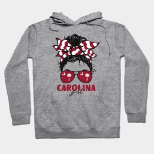 Proud Carolina Girl Letting My Roots Show // Messy Hair Don't Care South Carolina Hoodie